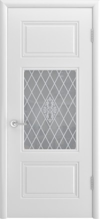 Межкомнатная дверь Ульяновская «Версаль Терция Грейс» Премиум класс, Эмаль белая