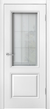 Межкомнатная дверь Ульяновская «Elegance Классик 2» Эмаль белая Межкомнатная классическая дверь серии Elegance, модель Классик 2, покрыта белой эмалью.