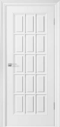 Межкомнатная Дверь Ульяновская «Версаль Прованс 15» Премиум класс, Эмаль Белая Натуральный шпон