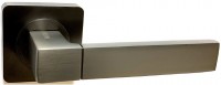  Ручка дверная Vantage V07 Цвета: чёрный, графит, матовый никель. Алюминиевая ручка для межкомнатной двери на квадратной розетке Вантаж V07.