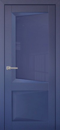 Двери межкомнатные экошпон Uberture Перфекто 108 остеклённая