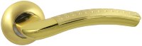  Ручка дверная Vantage V26 Дверная ручка Вантаж V26 в цветах Золото матовое, Никель матовый и Бронза.
