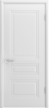 Межкомнатная дверь Ульяновская «Версаль Трио Грейс 1» Премиум класс, Эмаль белая Межкомнатная классическая дверь серии ВЕРСАЛЬ, модель Трио Грейс 1, покрыта белой эмалью. Стекло с рисунком фотопечать. Сочетание строгих классических форм и оригинально выполненного багета с филигранно нанесённым на него орнаментом придают интерьеру незабываемый утонченный образ.