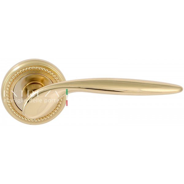 Дверная ручка EXTREZA CALIPSO 311 R03 F01 Полированное золото 
