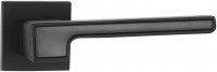  Ручка дверная Vantage V91BL-2 BL SL чёрный/чёрный