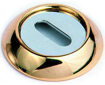Накладка под флажковый ключ Archie OB 2 золото блестящее 