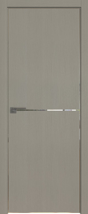 Межкомнатная дверь экошпон PROFIL DOORS 12ZN с алюминиевой кромкой 