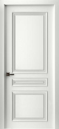 Ульяновские двери Regidoors Finezza Бремен 3 Межкомнатные двери премиум класса из коллекции Finezza, модель Бремен 3. Цвета: Эмаль белая RAL 9003 и Галечный серый Ral 7032.