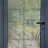 Входная уличная алюминиевая стеклянная дверь RAL 7024 с терморазрывом  980 * 2050 мм