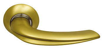 Дверная ручка Archie SILLUR 120 S.GOLD/P.GOLD 