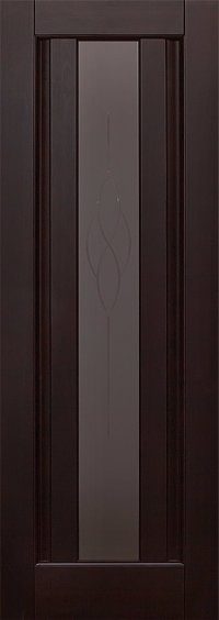 Белорусские двери из массива ольхи Версаль Венге ПО