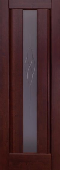 Белорусские двери из массива ольхи Версаль Махагон ПО