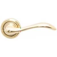Дверная ручка EXTREZA AGATA 310 R01 F01 полированное золото