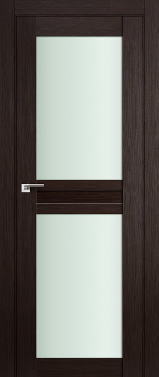 Межкомнатная дверь экошпон PROFIL DOORS Муза Мелинга Венге остекленная 