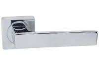  Ручка дверная Vantage V41 Цвет: хром, матовый хром, чёрный. Ручка для межкомнатной двери на квадратной розетке Vantage V41.