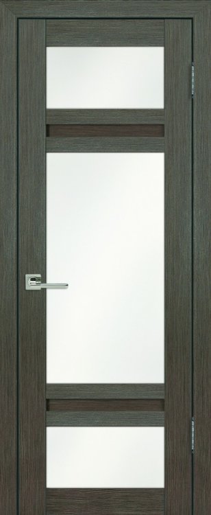 Межкомнатная дверь экошпон PROFIL DOORS Орфей Мелинга Венге остекленная 