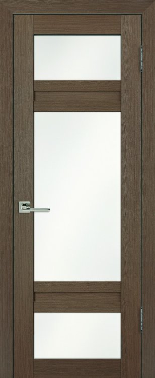 Межкомнатная дверь экошпон PROFIL DOORS Орфей Дуб остекленная 