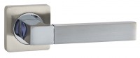  Ручка дверная Vantage V07 AL Цвета: чёрный, графит, матовый никель. Алюминиевая ручка для межкомнатной двери на квадратной розетке Вантаж V07.