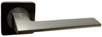Ручка дверная Vantage V54 AL Цвета: чёрный, графит, матовый никель. Ручка для межкомнатной двери на квадратной розетке Вантаж V54.
