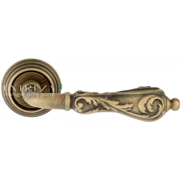 Дверная ручка EXTREZA GRETA 302 R05 F03 Матовая бронза 