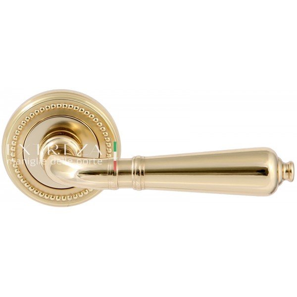 Дверная ручка EXTREZA PETRA 304 R03 F01 полированное золото 