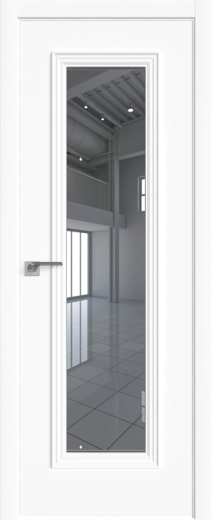 Межкомнатная дверь экошпон PROFIL DOORS 51E с зеркалом 