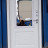 Входная уличная дверь ТЕРМО Аляска 3К с терморазрывом с окном RAL 8019, внутри белая эмаль