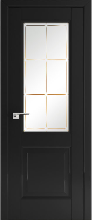 Межкомнатная дверь матовая экошпон PROFIL DOORS 90U 