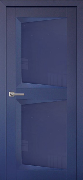 Двери межкомнатные экошпон Uberture Перфекто 104 остеклённая 