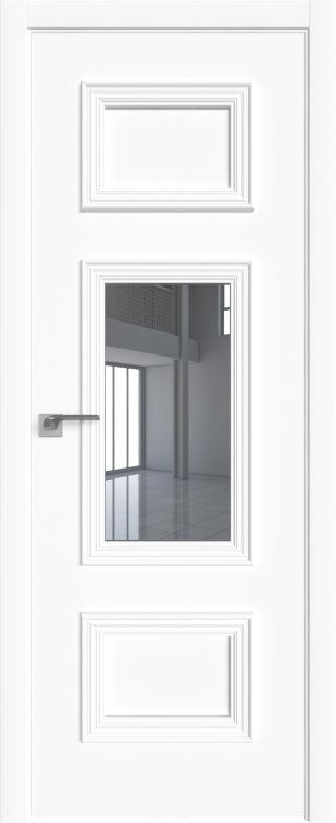 Межкомнатная дверь экошпон PROFIL DOORS 57E с зеркалом 