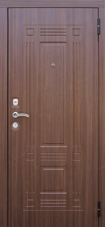 Входная железная дверь с зеркалом Трейд-Марк Престиж 