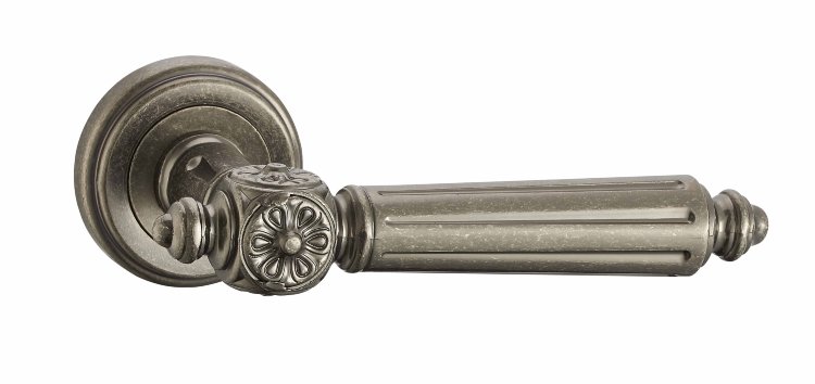  Ручка дверная Vantage V32AS состаренное серебро 