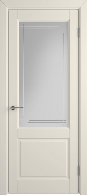 Межкомнатные двери Эмаль VFD Stockholm Dorren, Crystal Cloud L 