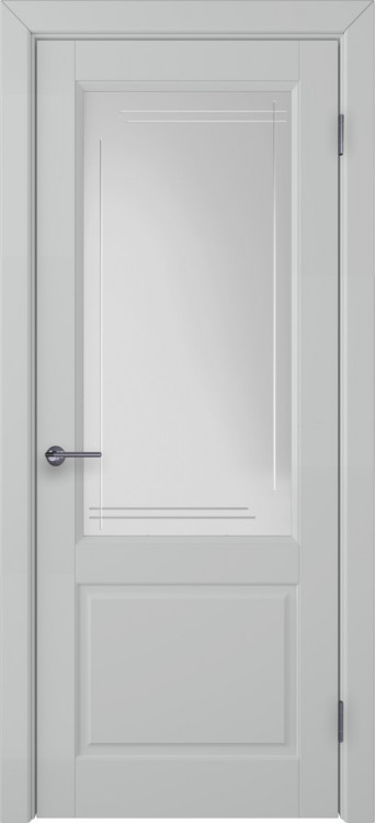 Межкомнатные двери Эмаль VFD Stockholm Dorren, Crystal Cloud L 