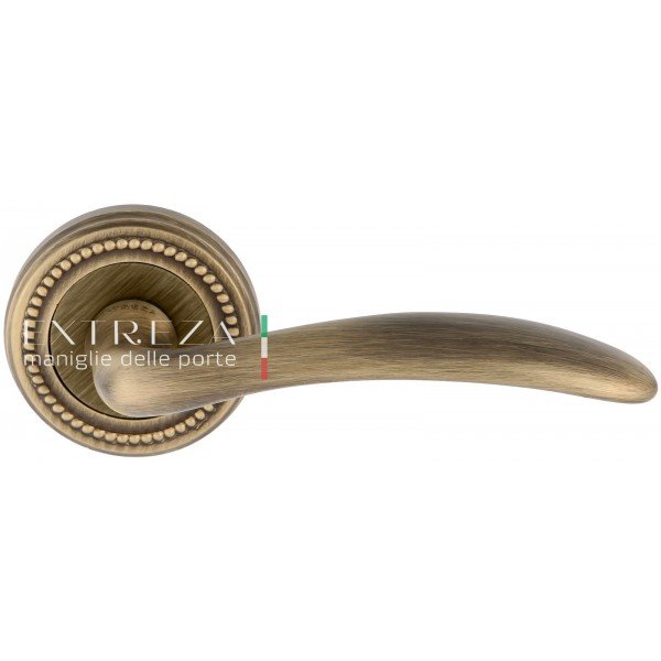 Дверная ручка EXTREZA SIMONA 314 R03 F03 матовая бронза 