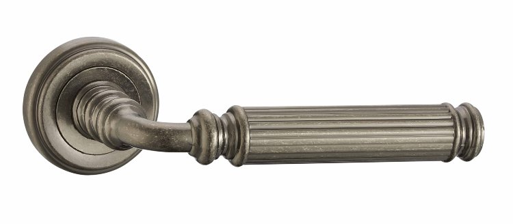  Ручка дверная Vantage V33AS состаренное серебро 