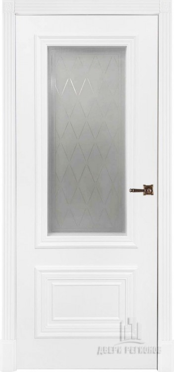 Ульяновские двери Regidoors ПРЕСТИЖ 1/2 Белая эмаль 