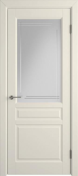 Межкомнатные двери Эмаль VFD Stockholm Crystal Cloud L 