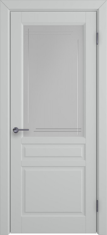 Межкомнатные двери Эмаль VFD Stockholm Crystal Cloud L 