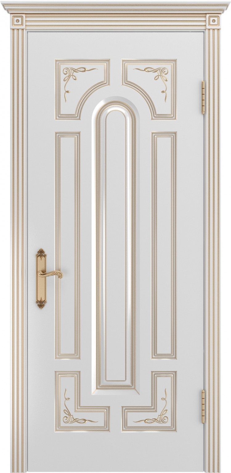 Двери Сан-Ремо патина с золотом